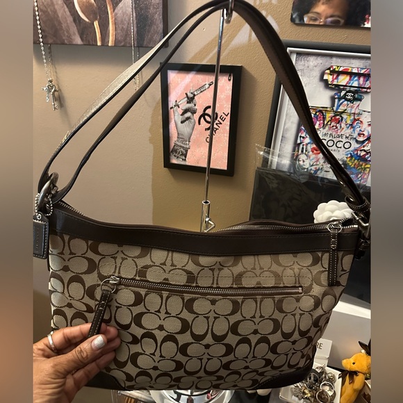 EUC - Coach Tote Bag with free wristlet - Picture 3 of 13
